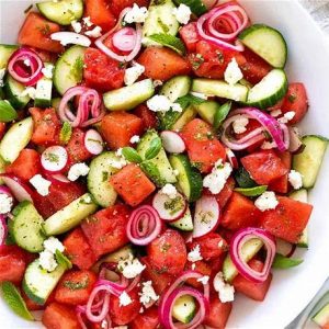 Cucumber Melon Balsamic Vinegar
